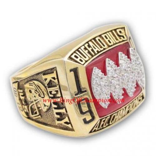 1993 Buffalo Bills AFC Championship Ring Personalized championship rings