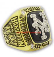 2000 New York Mets National League Baseball Championship Ring, Custom New York Mets Champions Ring