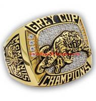 1999 Hamilton Tiger-Cats The 87th Grey Cup Championship Ring, Custom Hamilton Tiger-Cats Champions Ring