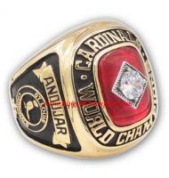 1982 St. Louis Cardinals World Series Championship Ring, Custom St. Louis Cardinals Champions Ring