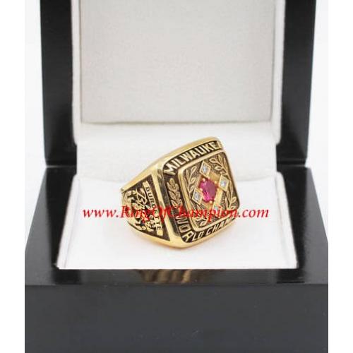 1957 Milwaukee Braves World Series Championship Ring – Best