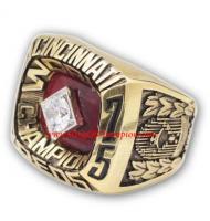 1975 Cincinnati Reds World Series Championship Ring, Custom Cincinnati Reds Champions Ring