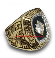 1989 Oakland Athletics World Series Championship Ring, Custom Oakland Athletics Champions Ring