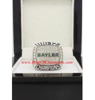 2014 Baylor Bears Men's Football Big 12 Championship Ring, Custom Baylor Bears Champions Ring