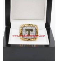 1998 Tennessee Volunteers NCAA Men's Football College Championship Ring