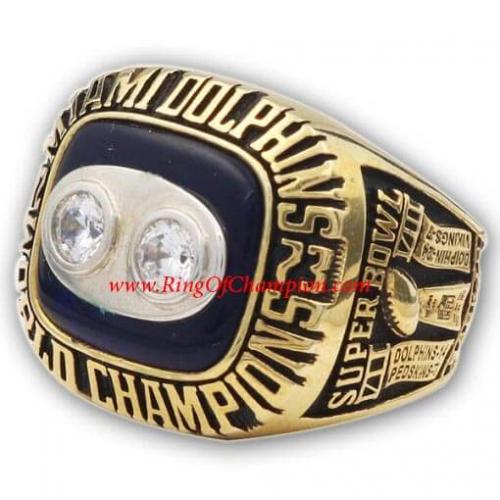 Miami Dolphins Super Bowl VIII Championship Ring 