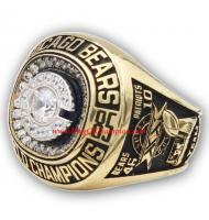 1985 Chicago Bears Super Bowl XX World Championship Ring, Replica Chicago Bears Ring