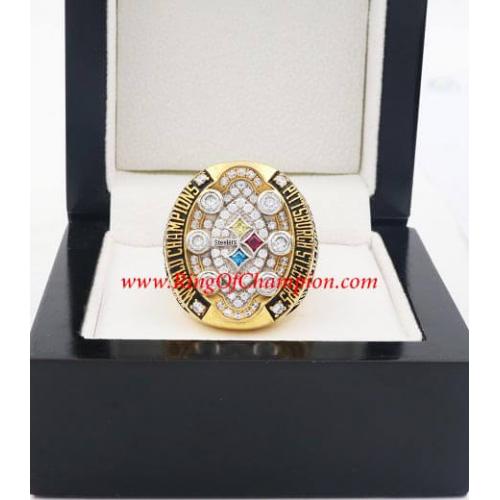 Pittsburgh Steelers 2008 NFL Super Bowl Championship Ring