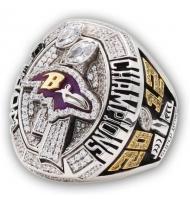 2012 Baltimore Ravens Super Bowl XLVII World Championship Ring, Replica Baltimore Ravens Ring