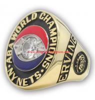 1974 Brooklyn Nets ABA American Basketball Association Championship Ring, Custom Brooklyn Nets Champions Ring